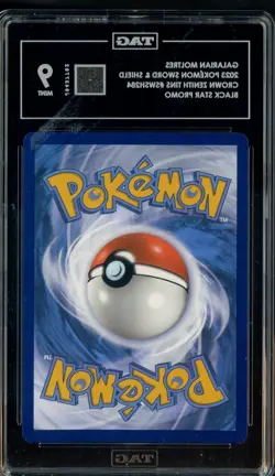 2023 Pokemon SWSH Crown Zenith Black Star Promo #SWSH284 Galarian Moltres TAG 9 - Image 2