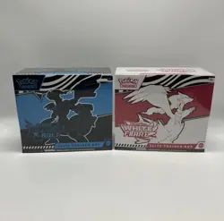Pokemon TCG Scarlet & Violet Black Bolt & White Flare Elite Trainer Box Bundle - Image 1