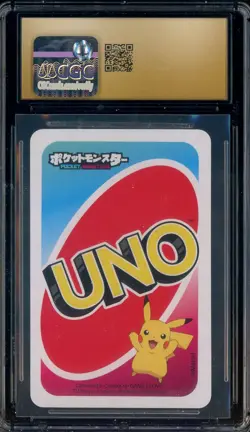 2021 Pokemon Pocket Uno #0 Pikachu Blue CGC 10 PRISTINE - Image 2
