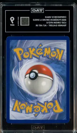 2022 Pokemon SWSH Lost Origin TG15 Centiskorch Vmax Trainer Gallery TAG 9 MINT - Image 2