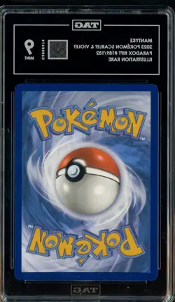 2023 Pokemon Scarlet & Violet Paradox Rift #189/182 Mantyke TAG 9 MINT - Image 2