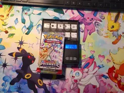 VERY HEAVY! GOD PACKUUU 21.46g Prismatic Evolutions Pokemon TCG Booster (SEALED) - Image 1