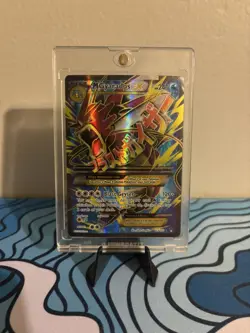 Pokemon TCG 2016 XY Breakpoint Mega M Gyarados EX Ultra Rare Holo 115/122 (MP) - Image 1
