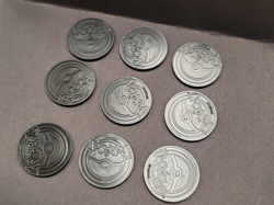 Pokemon Coins TCG Official Lot of 9 - NO DUPLICATES - Image 3