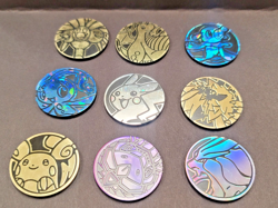 Pokemon Coins TCG Official Lot of 9 - NO DUPLICATES - Image 4