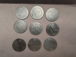 Pokemon Coins TCG Official Lot of 9 - NO DUPLICATES - Image 5