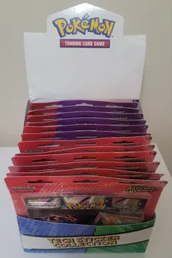 LOT (12) 3 PACK Pokemon Mega Evolution Ascended Heroes Tech Sticker Collection - Image 1