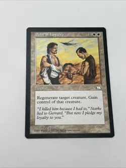 Debt of Loyalty Weatherlight 1997 Near Mint Never Played Magic The Gathering Mtg - Image 5
