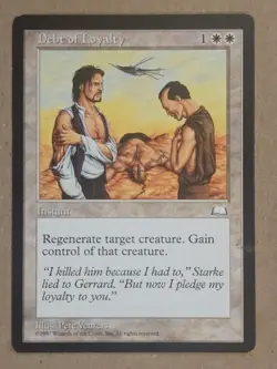 Debt of Loyalty - Weatherlight - Lightly Played close to NM | MTG - Image 1