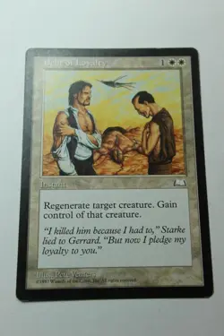 MTG Debt of Loyalty x1- -Weatherlight-Mod/Hvy Play - Image 1