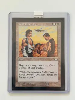 Debt of Loyalty - Weatherlight - 1x NM (Magic: The Gathering) - Image 1