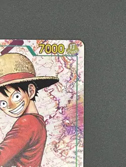 One Piece Monkey D. Luffy SEC OP13-118 Carrying On His Will English Like Manga - Image 2