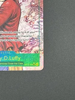 One Piece Monkey D. Luffy SEC OP13-118 Carrying On His Will English Like Manga - Image 4