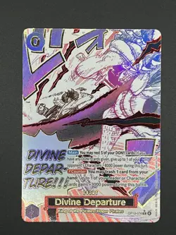 Divine Departure OP13-076 Carrying On His Will Foil Manga Event One Piece - Image 1