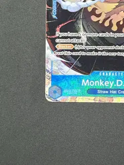 Monkey D Luffy Treasure Rare Op-15 Carrying On His Will One Piece English - Image 4