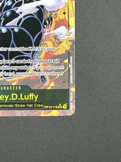 Monkey.D.Luffy OP10-118 Parallel Royal Blood One Piece CCG Secret Rare Foil - Image 4