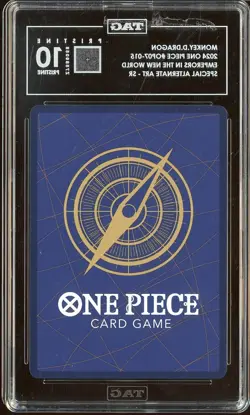2024 One Piece Emperors in New World Monkey D. Dragon TAG Score 991 PRISTINE 10 - Image 2