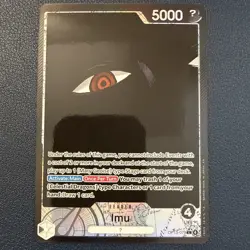Imu OP13-079 Alt Art Leader(L*) Carrying on His Will ONEPIECE ENGLISH - Image 1