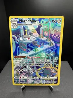 Pokemon TCG SWSH Crown Zenith Magnezone GG18/GG70 Galarian Gallery Full Art NM! - Image 1