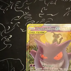 The Pokemon Company Gengar & Mimikyu GX 53/181 Sm-Team Up Ultra Rare Holo - Image 2
