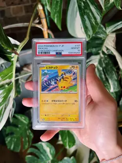 PSA 10 Pikachu 120 197/SV-P Gym Event 2023 2024 Promo Set Pokemon Card Japanese - Image 2