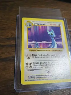 Pokemon TCG: Dragonair 18/102 Shadowless Non Holo Rare Base Set VTG WOTC LP - Image 3