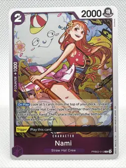 Nami R Premium Booster -The Best- Vol. 2 PRB02-012 NM - Image 1