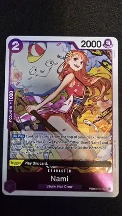 Nami R Premium Booster -The Best- Vol. 2 PRB02-012 NM - Image 1