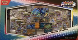 Pokemon TCG Prismatic Evolutions Lucario EX Tyranitar EX Premium Collection Box - Image 1