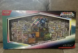 Pokemon Lucario Tyranitar Ex Premium Collection Prismatic Evolutions Box Sealed - Image 1