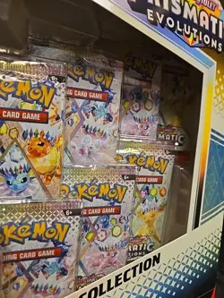 Lucario Tyranitar EX Prismatic Evolutions Pokemon Premium Collection SEALED Box - Image 4