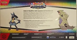 Pokemon TCG Prismatic Evolutions Lucario EX Tyranitar EX Premium Collection Box - Image 2
