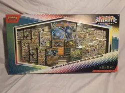 Pokemon TCG Prismatic Evolutions Lucario & Tyranitar EX Premium Collection Box - Image 1