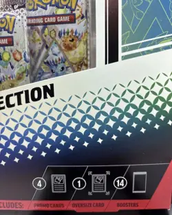Prismatic Evolutions Lucario EX Tyranitar EX Premium Collection *NO BOX* Pokemon - Image 3