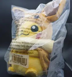 NEW (In Bag) Eevee And Pikachu Poncho Cape Poke Plush Pokemon Center Exclusives - Image 5