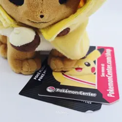 Pikachu Cape Eevee Poke Plush - Pokemon Center 2025 Exclusive 9 inch BRAND NEW - Image 4