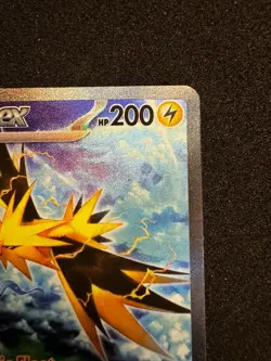 Pokemon TCG Zapdos EX Scarlet Violet 151 Special Illustration Rare Card 202/165 - Image 3