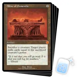 ALTAR OF DEMENTIA X4 The Brothers' War Retro Artifacts Magic MTG MINT CARD - Image 1