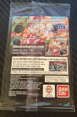 Bandai Namco One Piece Card Monkey.D.Luffy US Voyage Promo Holo 5000 Power - Image 2