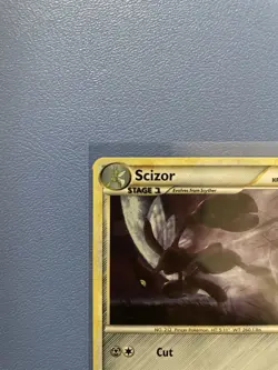 Scizor 7/90 Undaunted Holo Rare Lightly Played Pokemon Card LP - Image 2