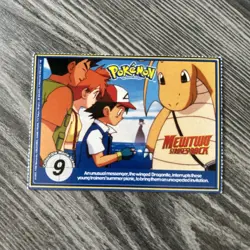 Jolteon 1999 Original 151 Pokemon Burger King PokeTrivia Trading Card #135 - Image 2