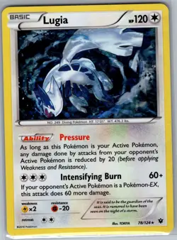 Lugia - 78/124 Holo Deck Exclusives - Pokemon Card - LP - Image 1