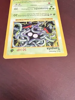 Pokemon Tangela 66/102 1st Edition Shadowless Base Set Card - Image 4
