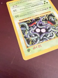 Pokemon Tangela 66/102 1st Edition Shadowless Base Set Card - Image 5