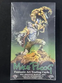 1994 FPG Mike Ploog Fantastic Art Trading Card Box Sealed - Image 1