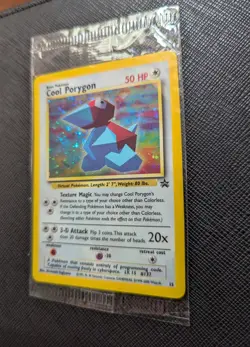 Pokemon TCG Cool Porygon #15 Black Star Promo Wotc Swirl Holo Sealed SWIRL - Image 5