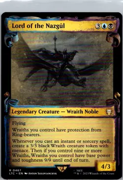 Lord of the Nazgul (Showcase Scrolls) R Commander: The Lord of the Rings 467 NM - Image 1