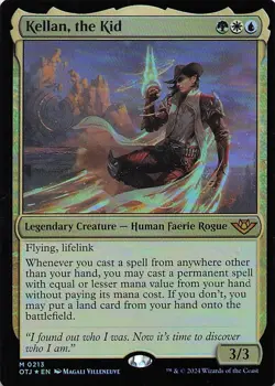 Kellan, the Kid Outlaws of Thunder Junction Foil - Image 1