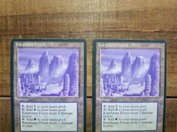 Karplusan Forest Moderate Play, English Ice Age MTG Magic X2 - Image 3