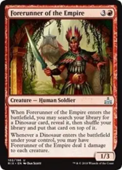 1x Forerunner of the Empire NM-Mint, English Rivals of Ixalan MTG Magic - Image 1